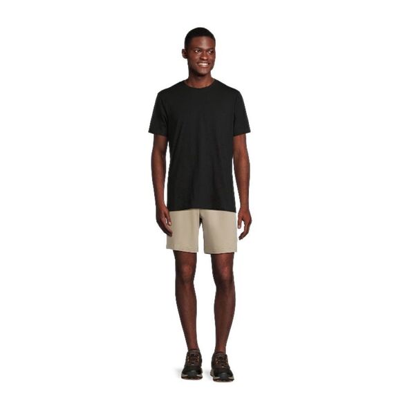 Men’s Black Short Sleeve Crewneck Comfy T-Shirts 2-Pack Size 3XL - Picture 2 of 6